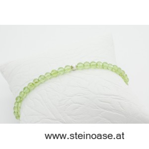 Armband Olivin 4mm